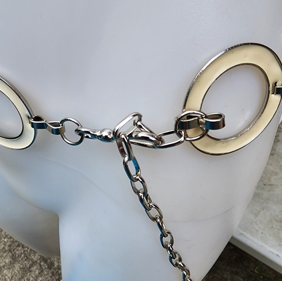 Vintage Modernist Circle BELT M - Picture 4 of 13